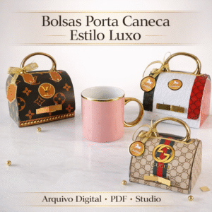 Arquivo Digital – Bolsas Porta Caneca Estilo Luxo